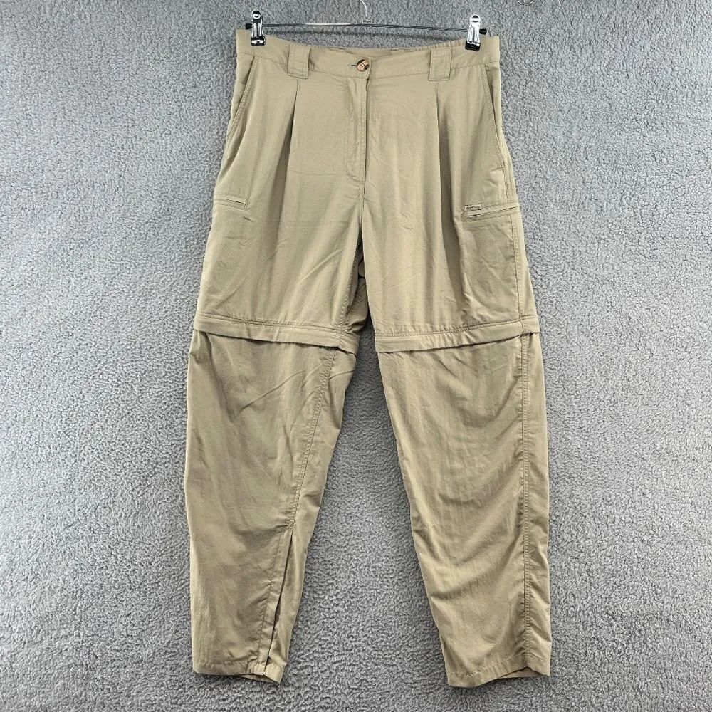 Exofficio Pants Outdoor Hiking Convertible Nylon Women's Size 14